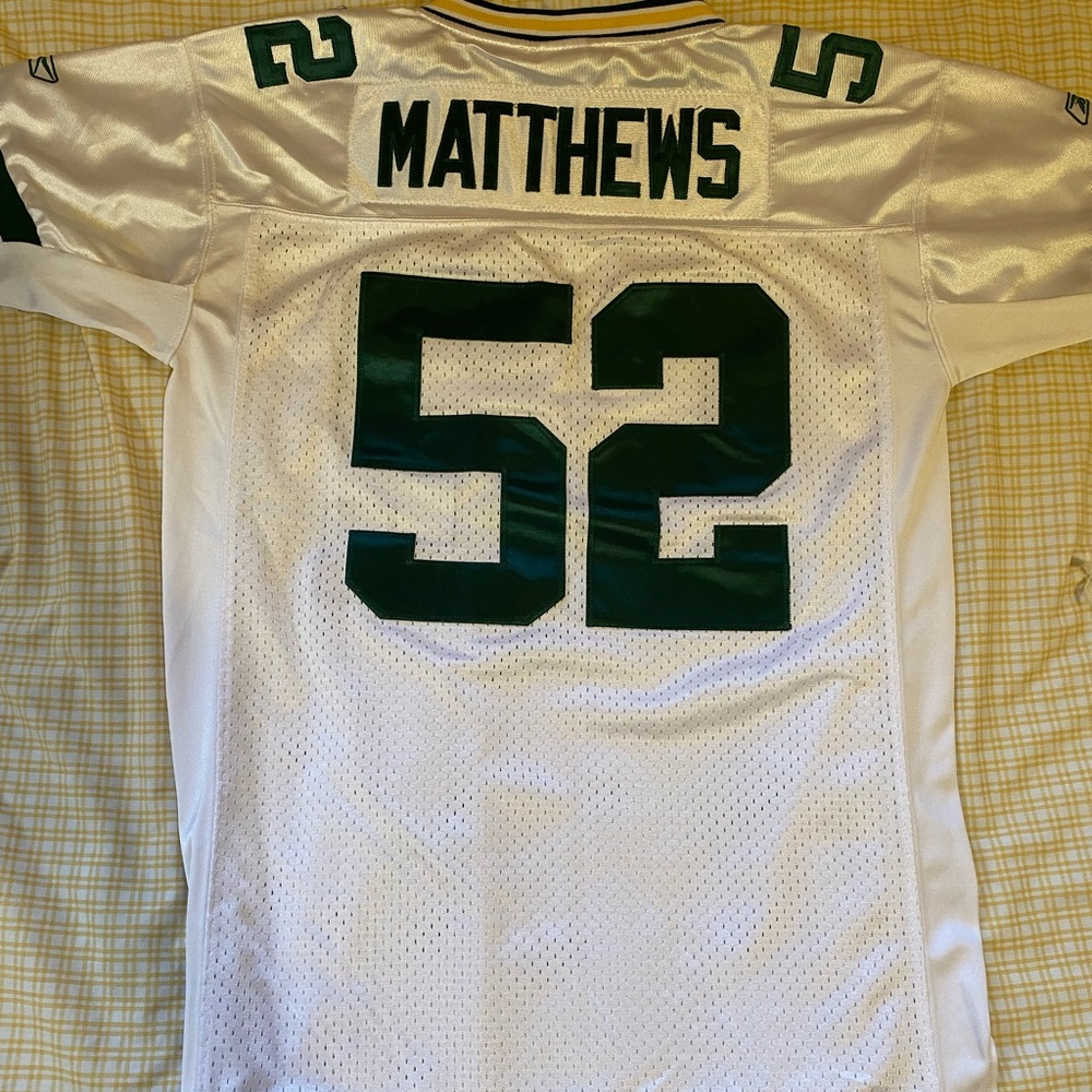 Clay Matthews #52 GBP Super Bowl Jersey